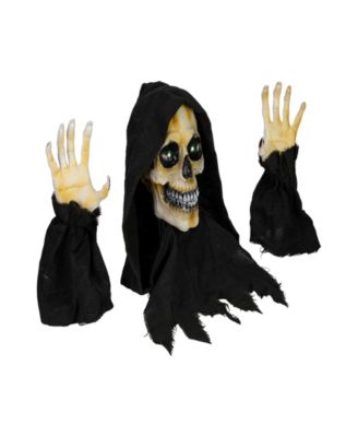 8" LED Lighted Grim Reaper with Sound Outdoor Halloween Decoration