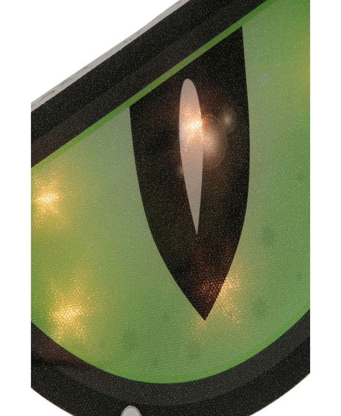 Northlight 20" Lighted Eyes Halloween Window Silhouette Decoration Macy's