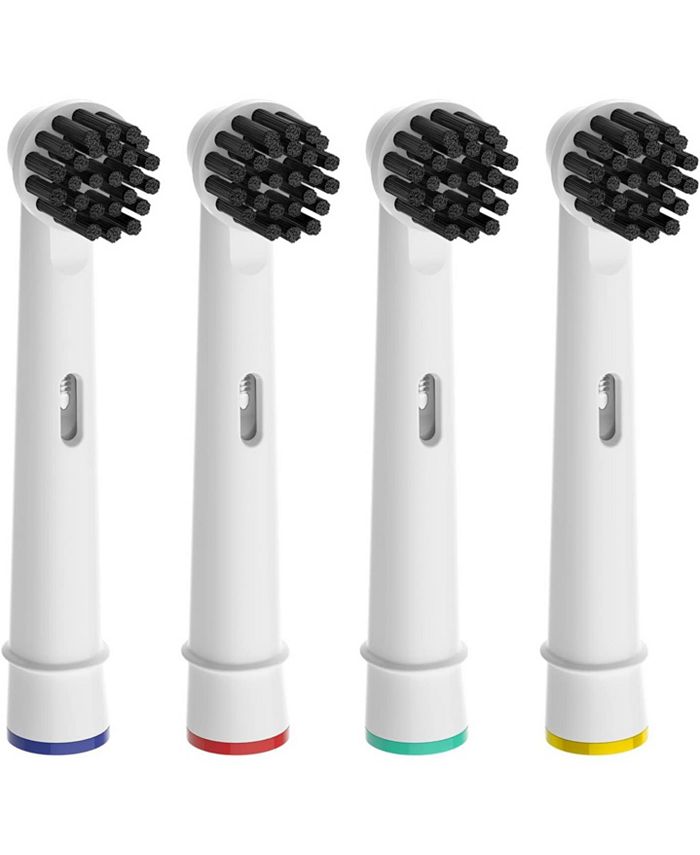 PURSONIC Replacement Toothbrush Heads Charcoal Infused Bristles