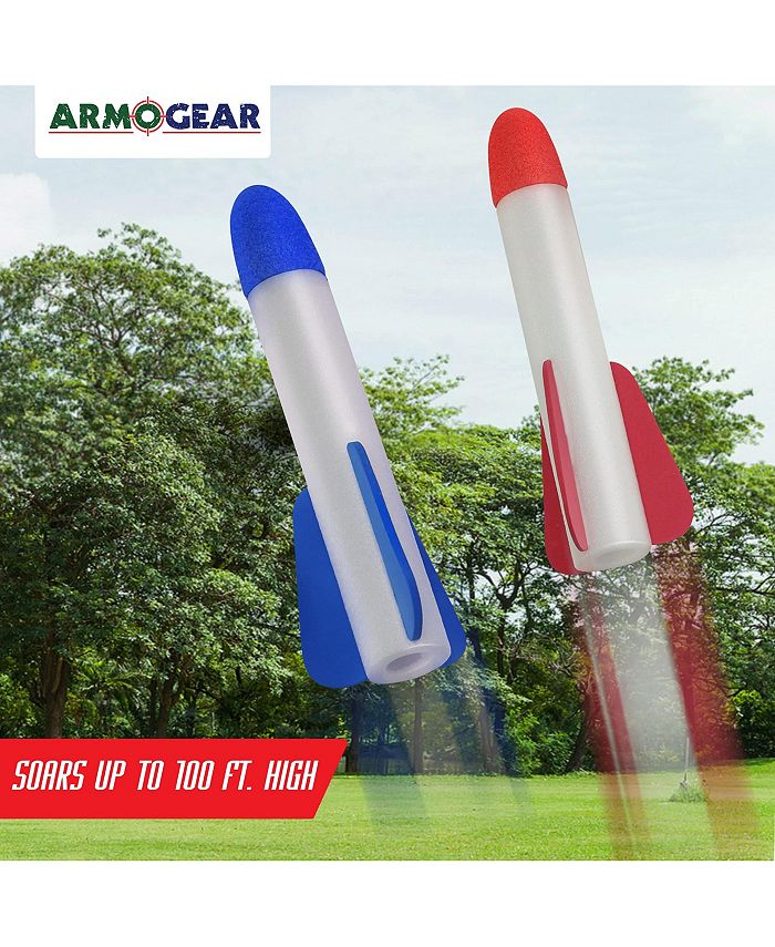 Kidzlane ArmoGear Rocket Launcher for Kids Dual Launchers Rocket Toy