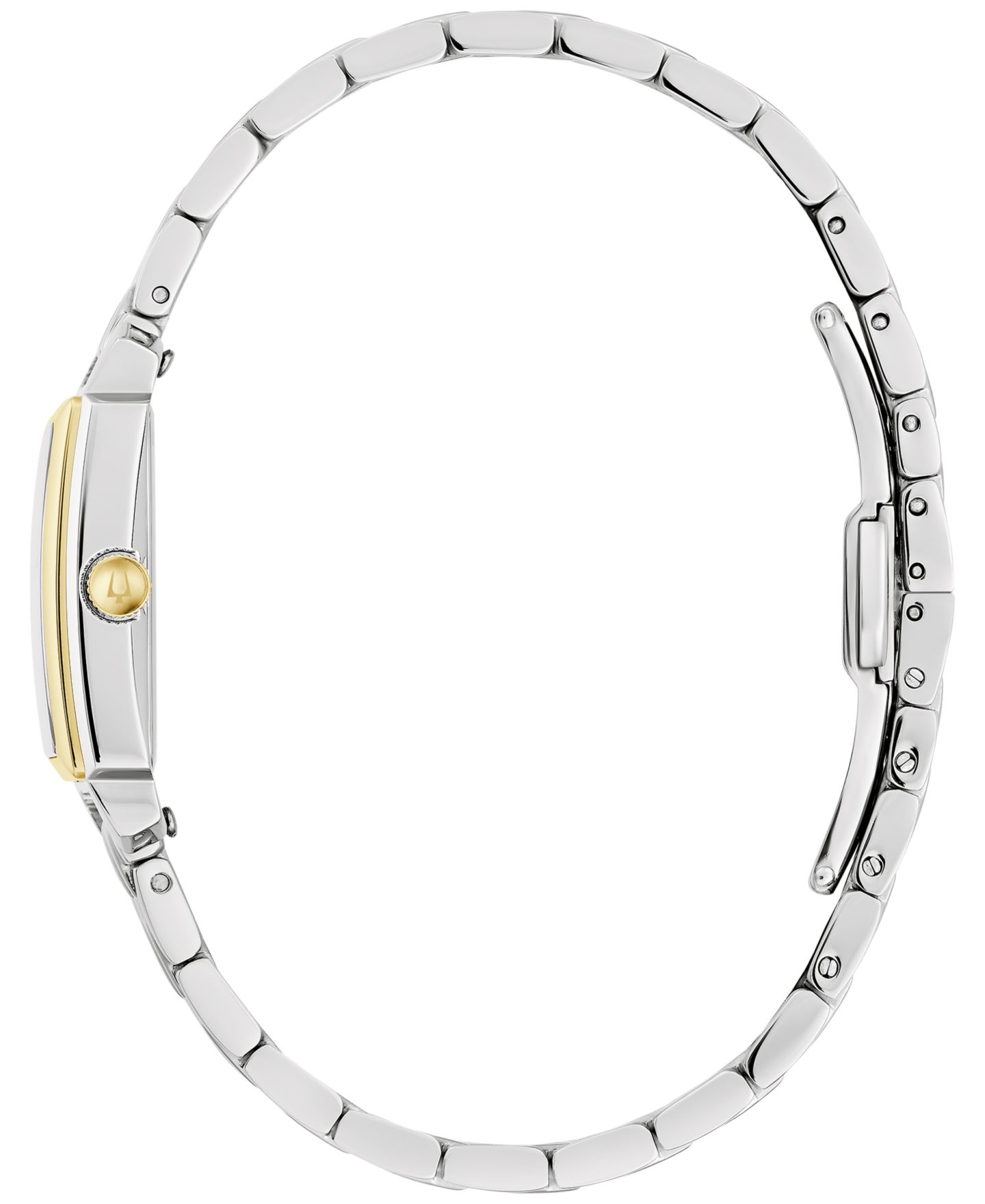 Женские часы Bulova Classic Sutton Two-Tone Stainless Steel Bracelet Watch 21mm — фото 2
