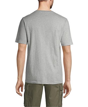 Lands' End Men's Super-T Short Sleeve V-Neck T-Shirt - Macy's