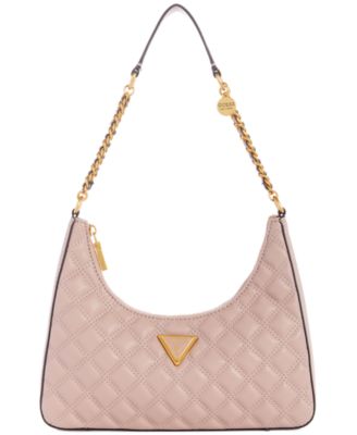 GUESS - Giully Quilted Faux Leather Small Shoulder Bag
