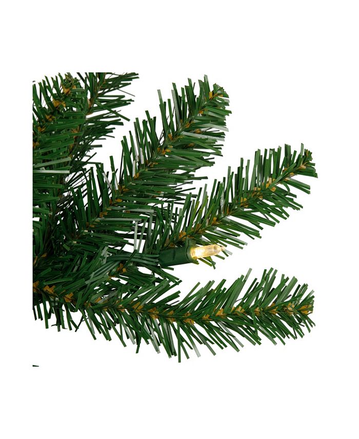 Northlight 7.5' PreLit Manchester Pine Instant Connect Artificial