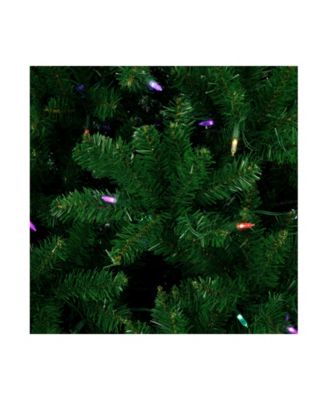 7.5' Pre-Lit Manchester Pine Instant Connect Artificial Christmas Tree with Dual LED Lights