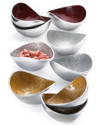 Simply Designz Serveware, Set of 3 Organic Nut Bowls