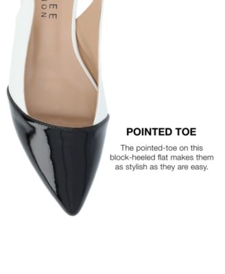 Women's Bertie Two Tone Slingback Flats