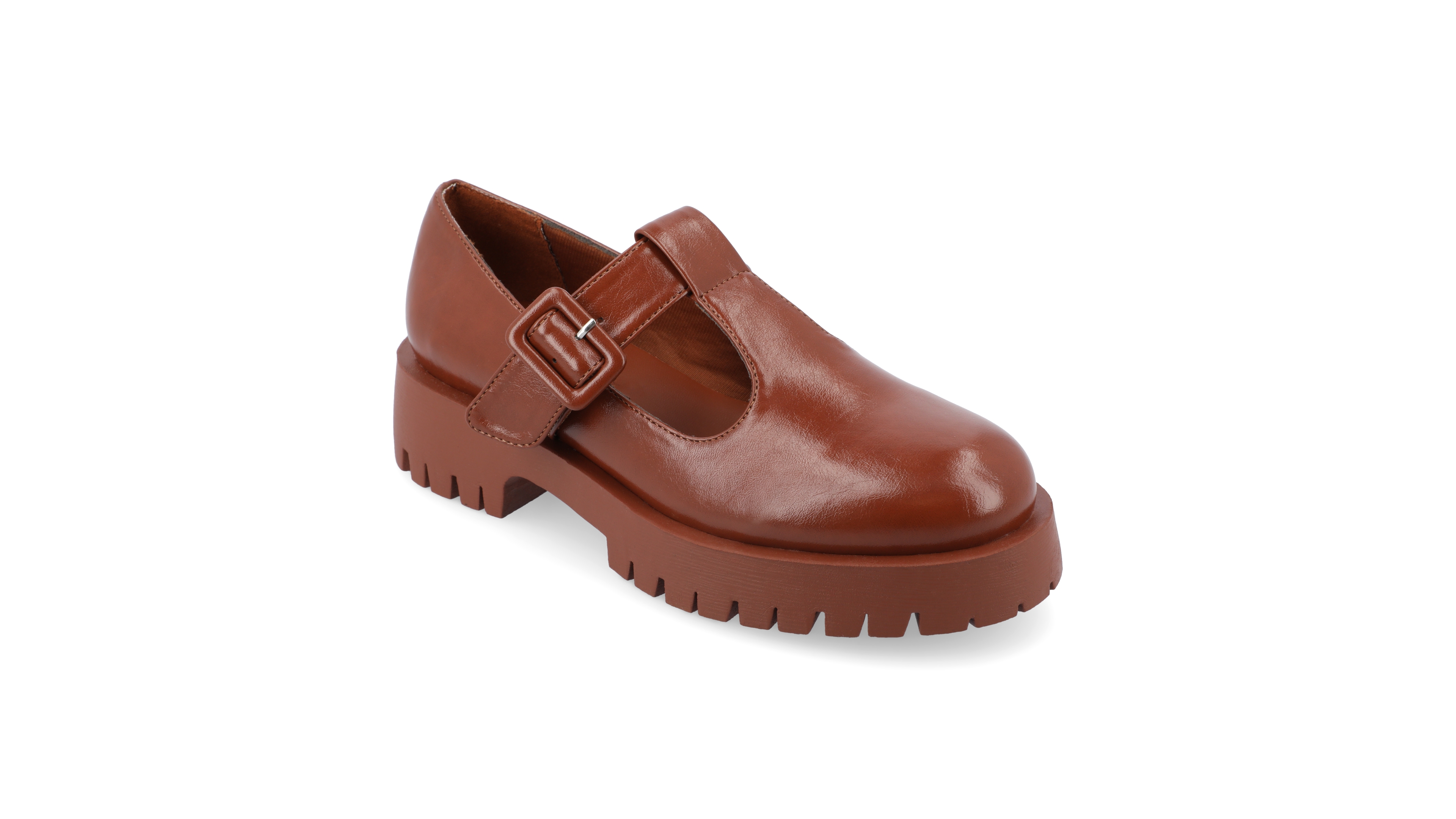 Journee Collection Women's Suvi Treaded Sole Mary Jane Flats