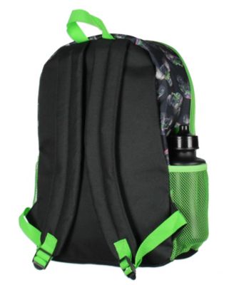 Grave Digger Truck 5 PC Backpack Lunchbox Icepack Water Bottle Keychain