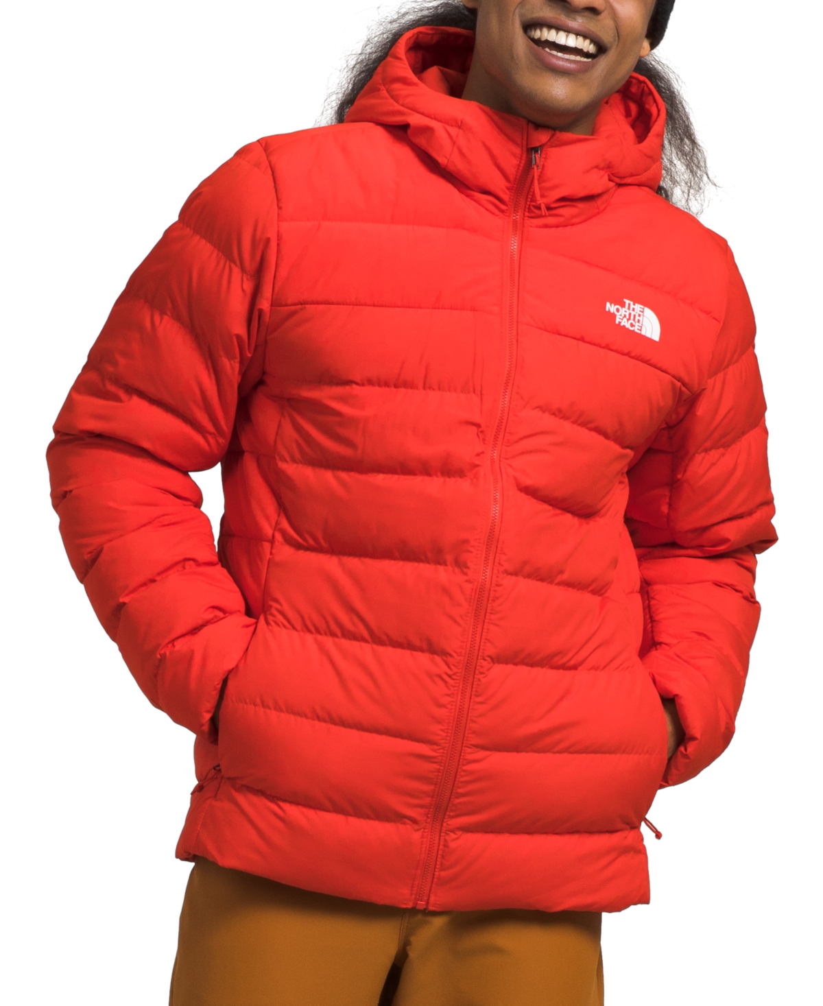 The North Face Big Aconcagua 3 Nf0a84kf Men's Black Hooded Jacket Size 5x Ncl447 In Tnf Black
