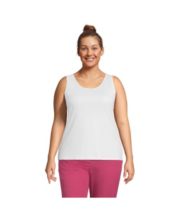 QWERTYU Womens White Dressy Tops Square Neck Flowy Compression Tanks for Women  Sleeveless Plus Size Summer Tunics Purple XL 