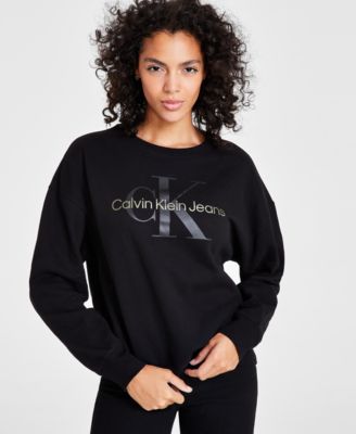 Women's West Village Foiled Logo-Print Sweatshirt 