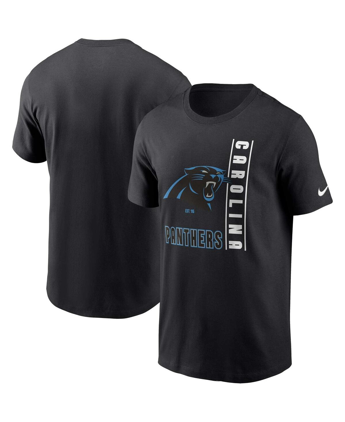 Men's NikeCarolina Panthers Lockup Essential T-shirt - Black