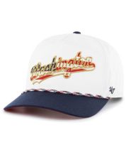 47 Brand Men's Black, Natural Cincinnati Reds Flagship Washed MVP Trucker  Snapback Hat
