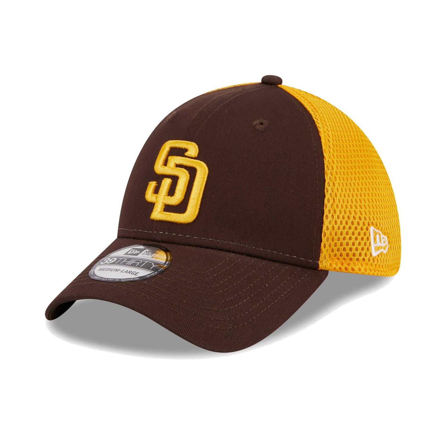 Men's Brown San Diego Padres Team Neo 39THIRTY Flex Hat