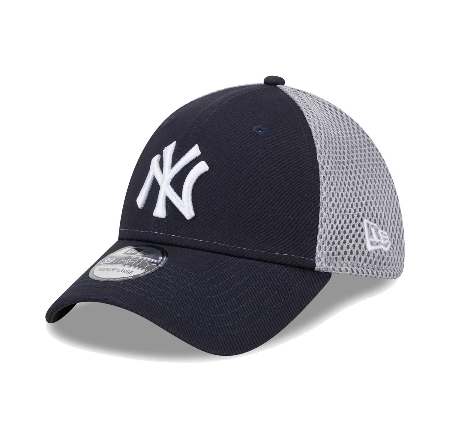 Men's Navy New York Yankees Team Neo 39THIRTY Flex Hat
