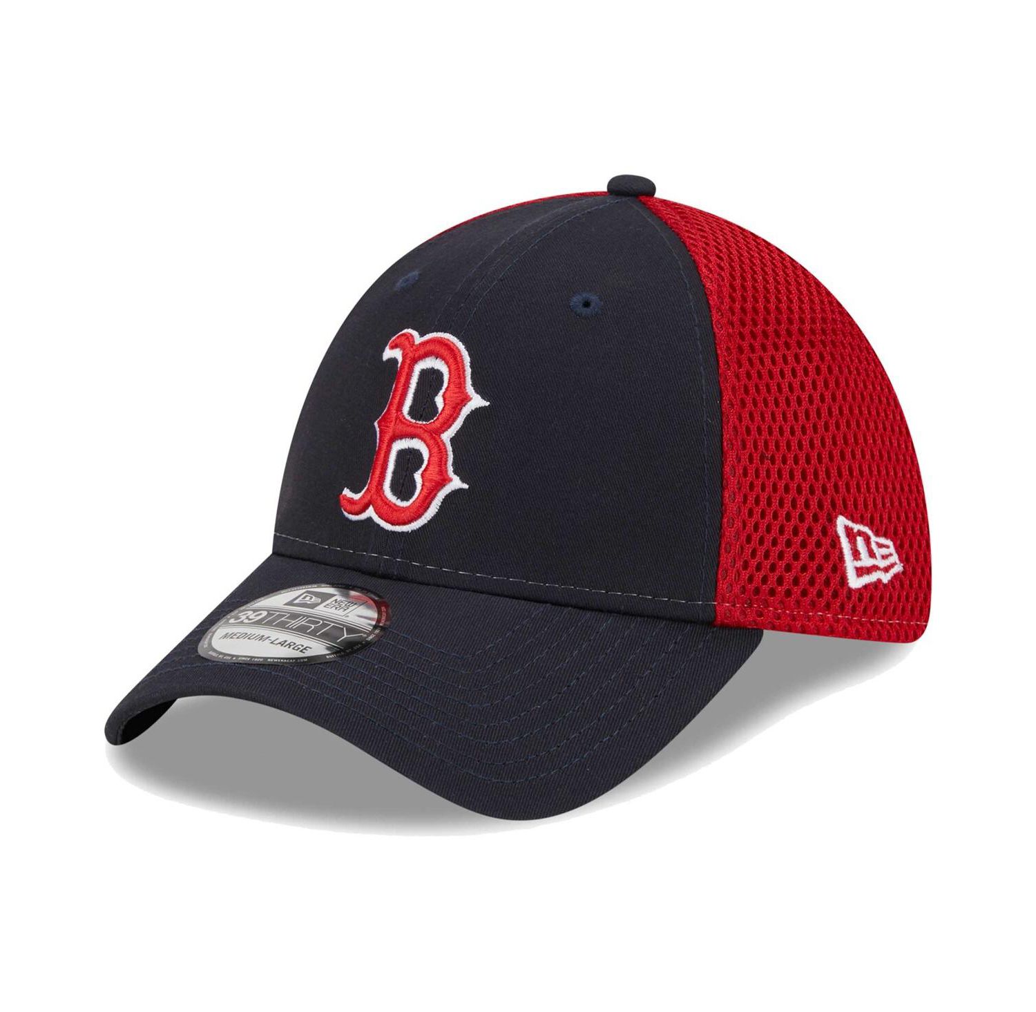 Men's Navy Boston Red Sox Team Neo 39THIRTY Flex Hat