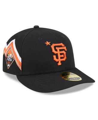 New Era San Francisco Giants Heather Black White 59FIFTY Fitted Cap - Macy's