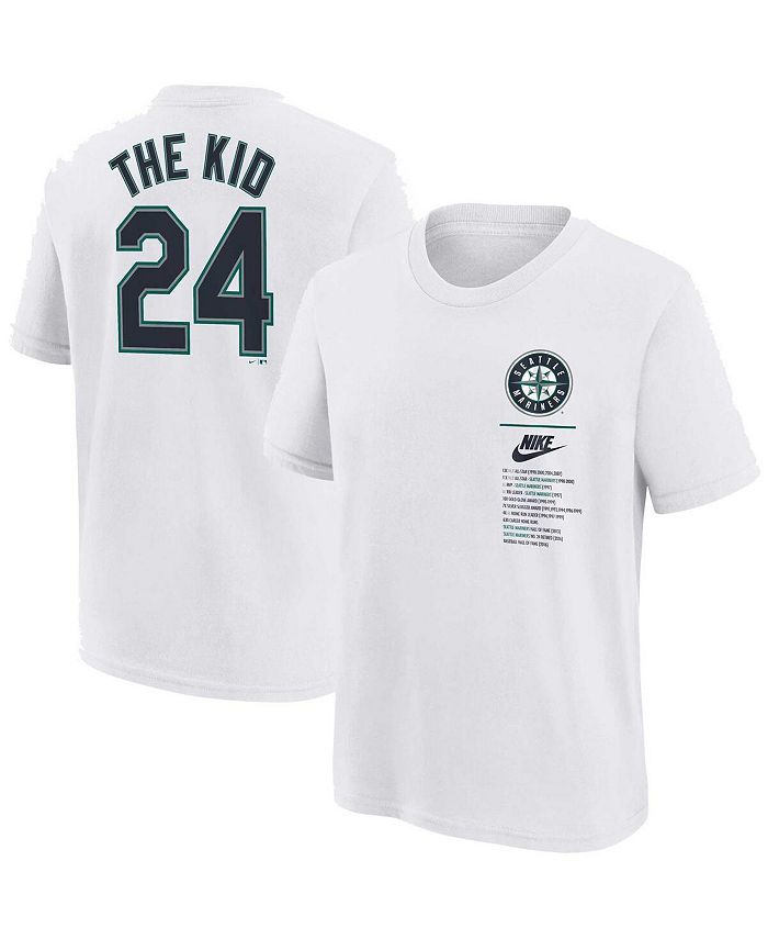 Outerstuff Big Boys Ken Griffey Jr. White Seattle Mariners Legends Name and  Number T-shirt - Macy's