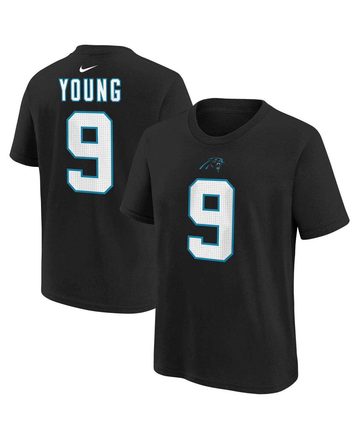 Nike Babies' Preschool Boys And Girls  Bryce Young Black Carolina Panthers 2023 Nfl Draft First Round Pick Pl