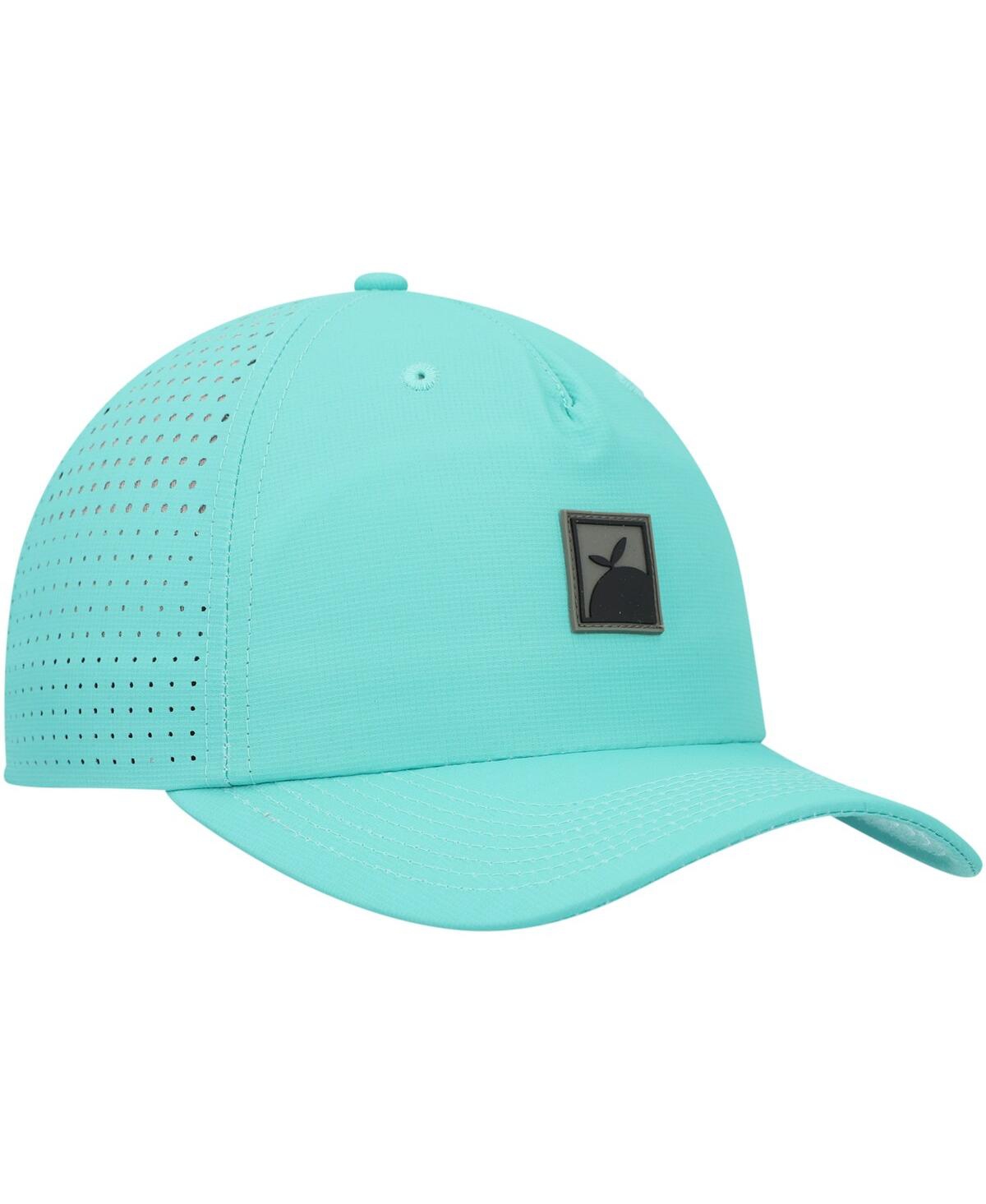 Shop Flomotion Men's  Mint Rubber Logo Snapback Hat