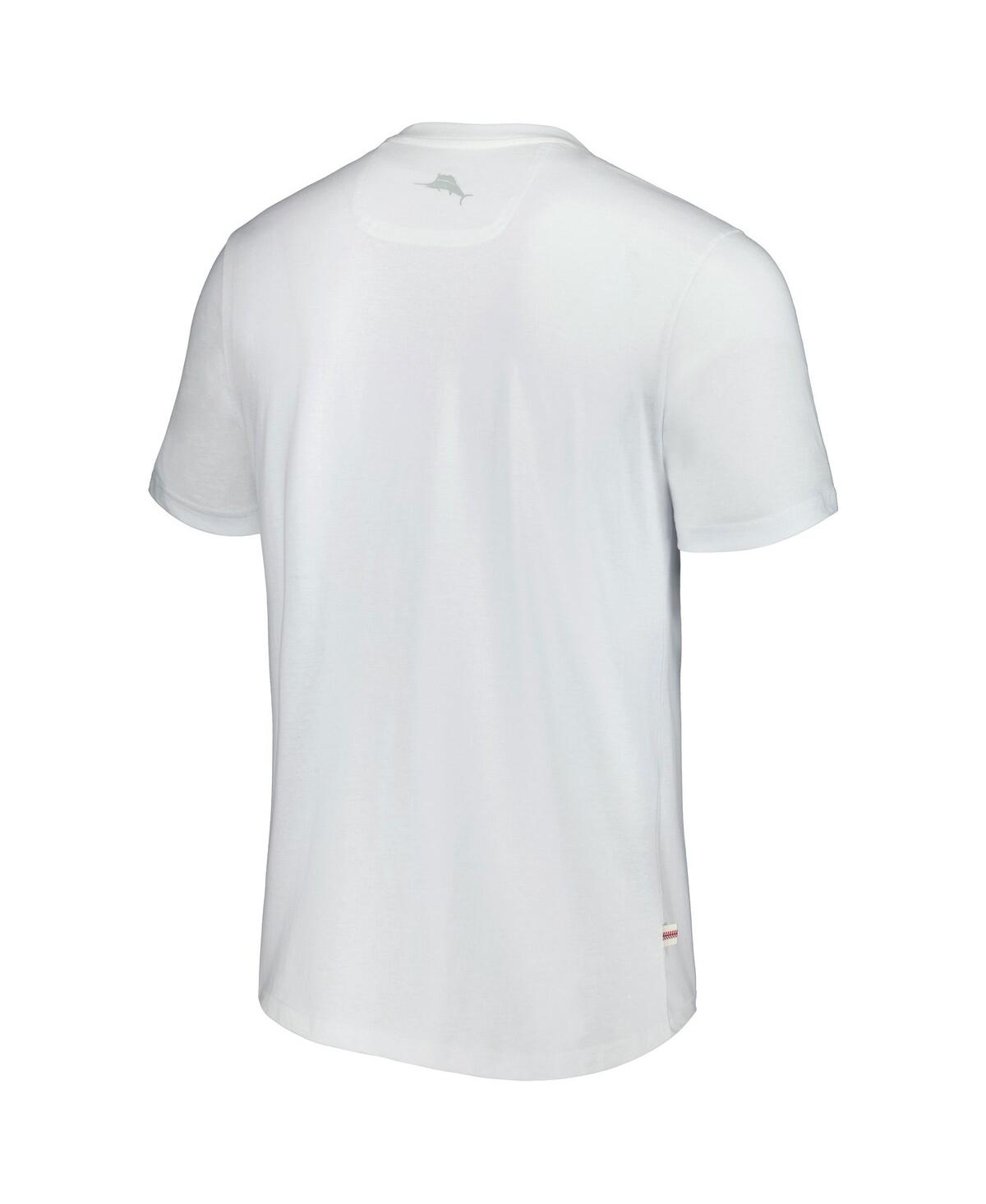 Shop Tommy Bahama Men's  White Los Angeles Dodgers Island League T-shirt