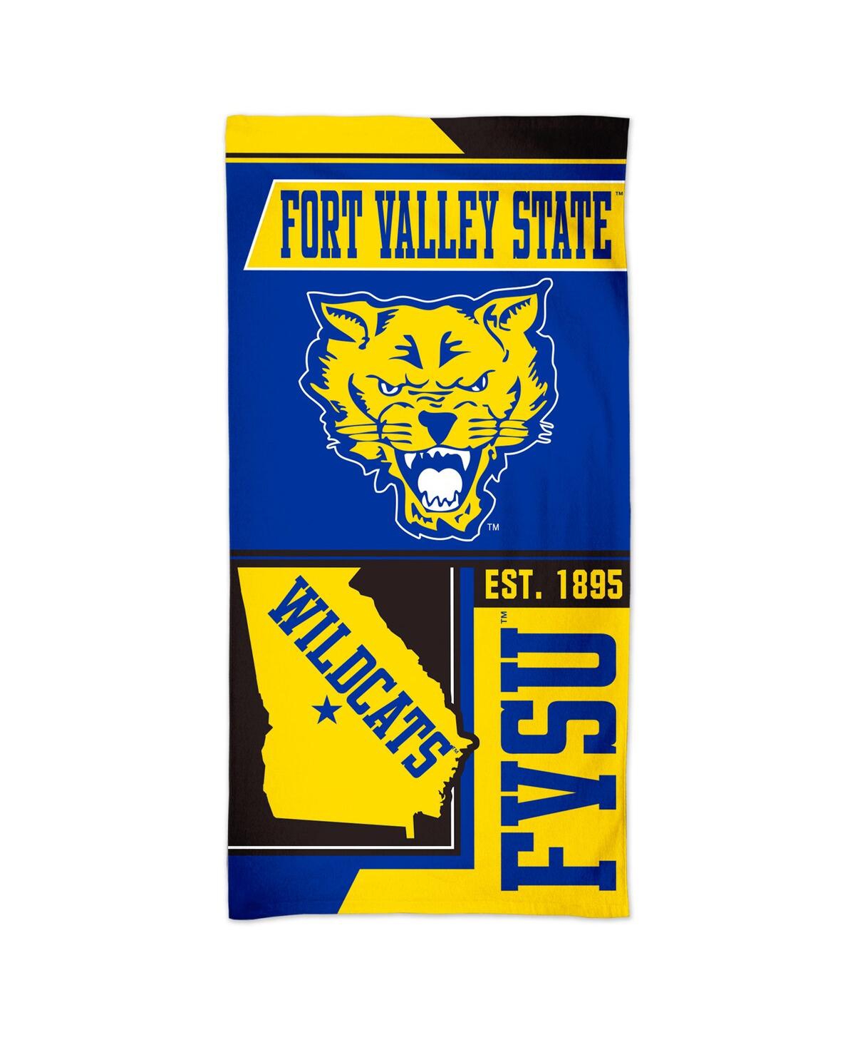 Wincraft Fort Valley State Wildcats 60'' X 30'' State Spectra Beach Towel In Multi