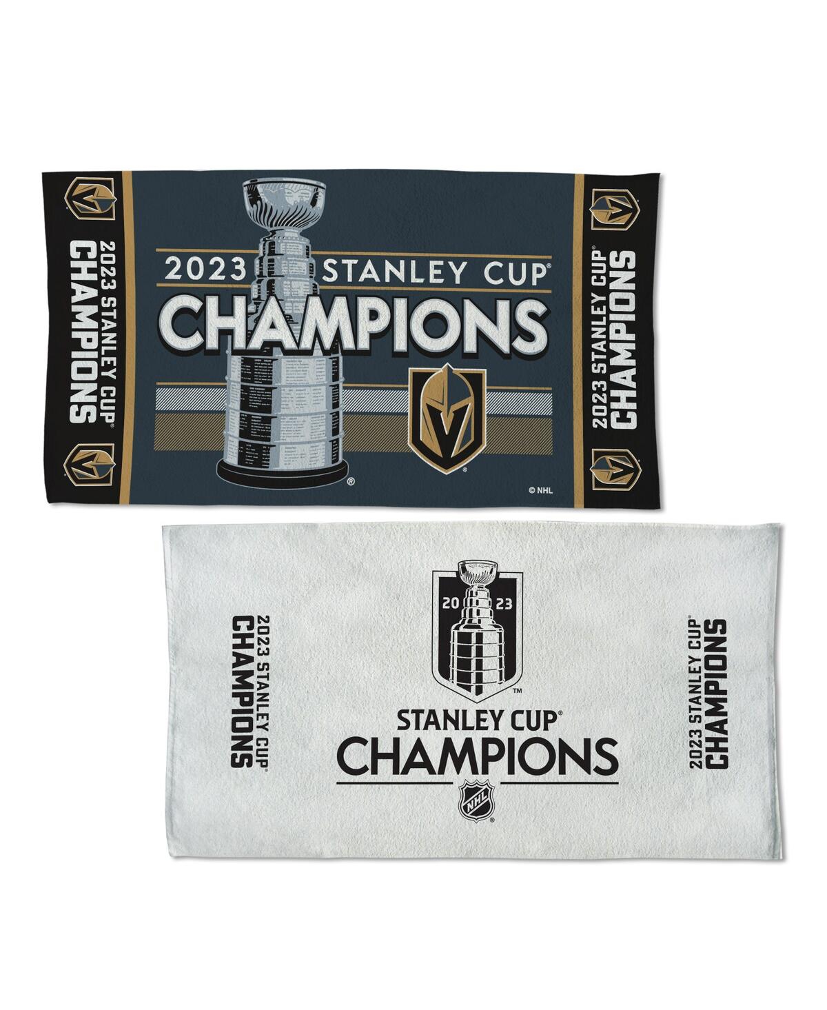 Wincraft Vegas Golden Knights 2023 Stanley Cup Champions Locker Room 22'' x 42'' Two-Sided On Ice Towel