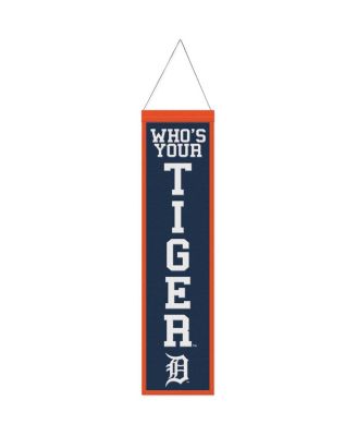 Detroit Tigers 8" x 32" Slogan Wool Banner