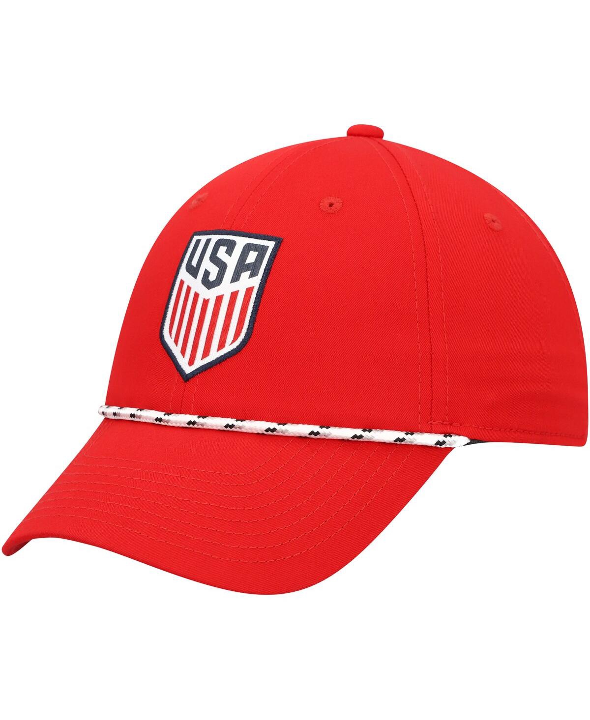 Shop Nike Men's  Red Usmnt Golf Legacy91 Adjustable Hat