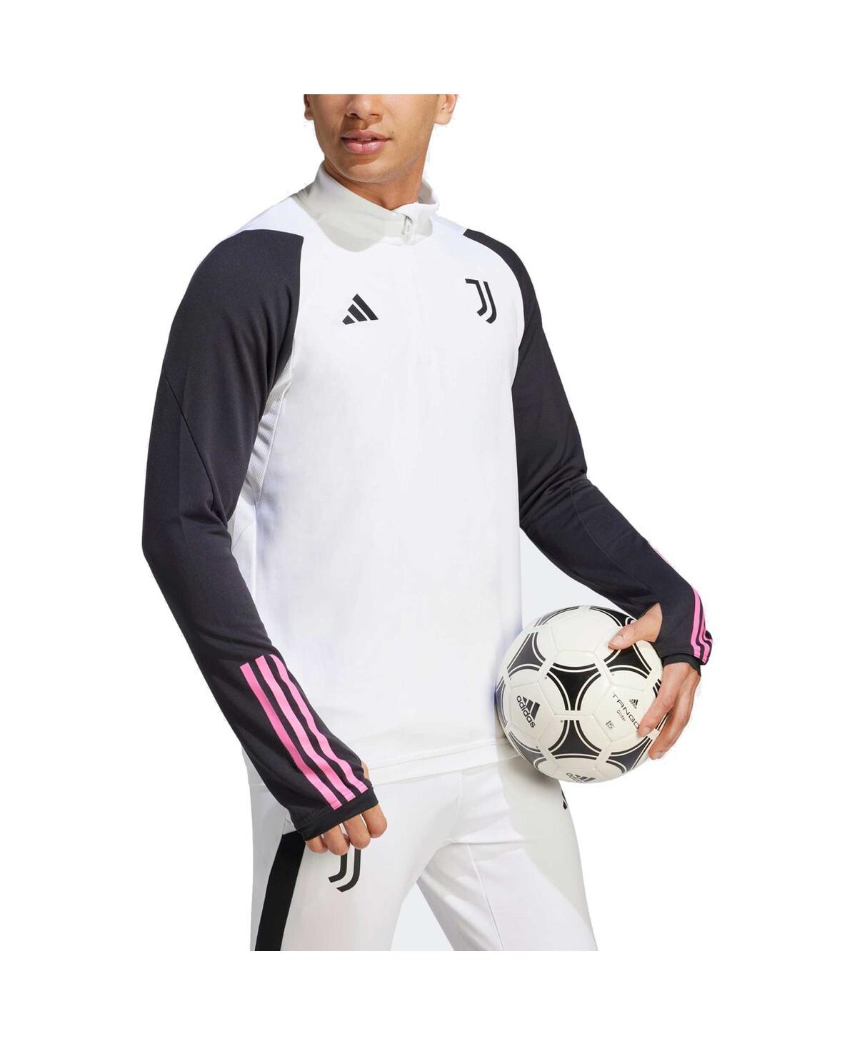 Adidas Originals Men's Adidas White Juventus 2023/24 Training Aeroready Quarter-zip Top