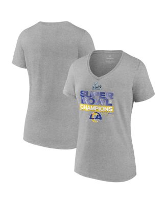 Majestic Women's Los Angeles Rams Super Bowl LIII Trophy Champions T-Shirt  - Macy's