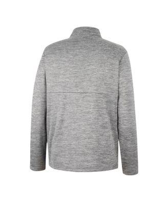 Men's Gray Oklahoma State Cowboys John Half-Zip Jacket