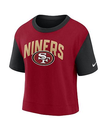 Nike Women's Nike Black/Scarlet San Francisco 49ers High Hip Fashion T-Shirt, Nordstrom in 2023