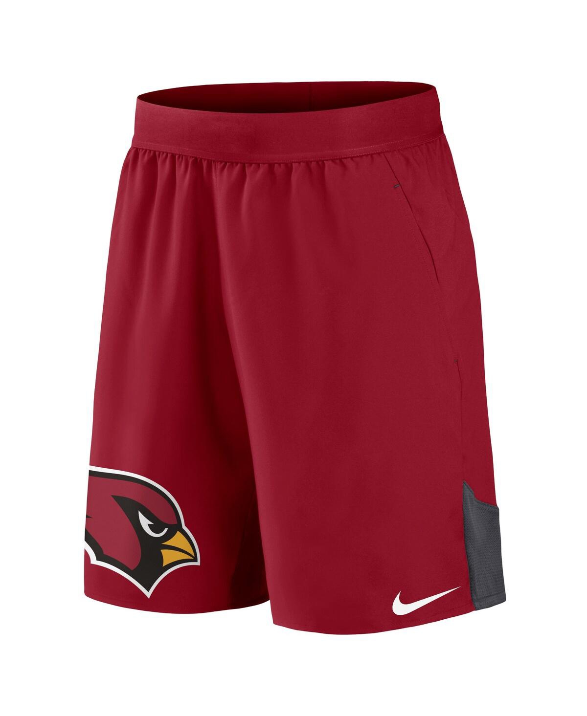 Shop Nike Men's  Cardinal Arizona Cardinals Stretch Performance Shorts