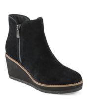 Wedge Black Boots for Women Booties Ankle Boots Tall Boots