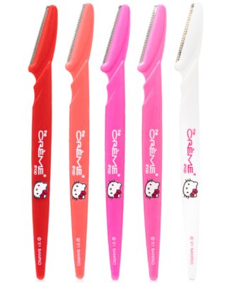 The Crème Shop - 5-Pc. Hello Kitty Bye, Fuzzies! Perfect Arch Shaping Razors