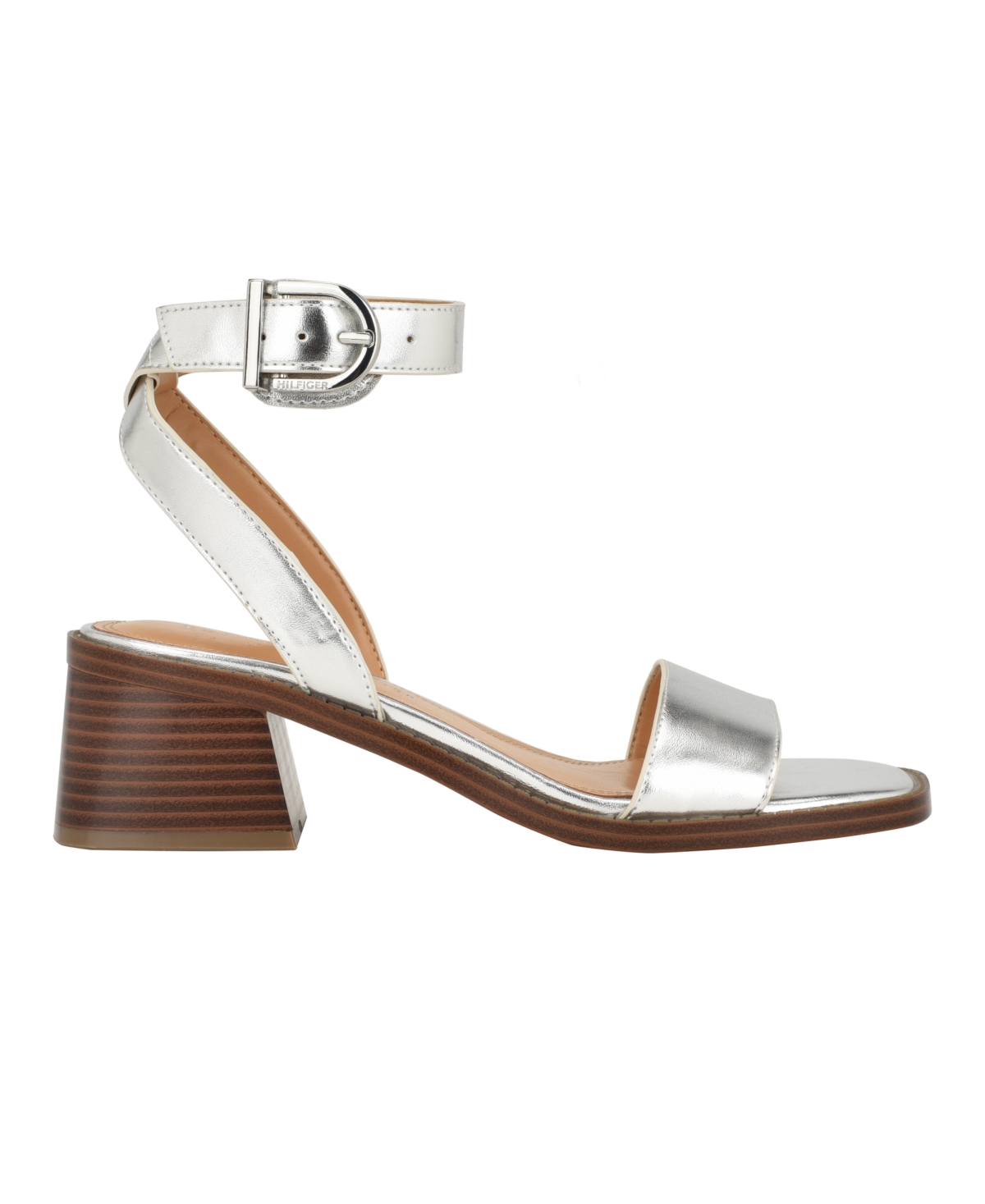 Tommy Hilfiger Women's Tafita Mid Heel Ankle Wrap Sandals