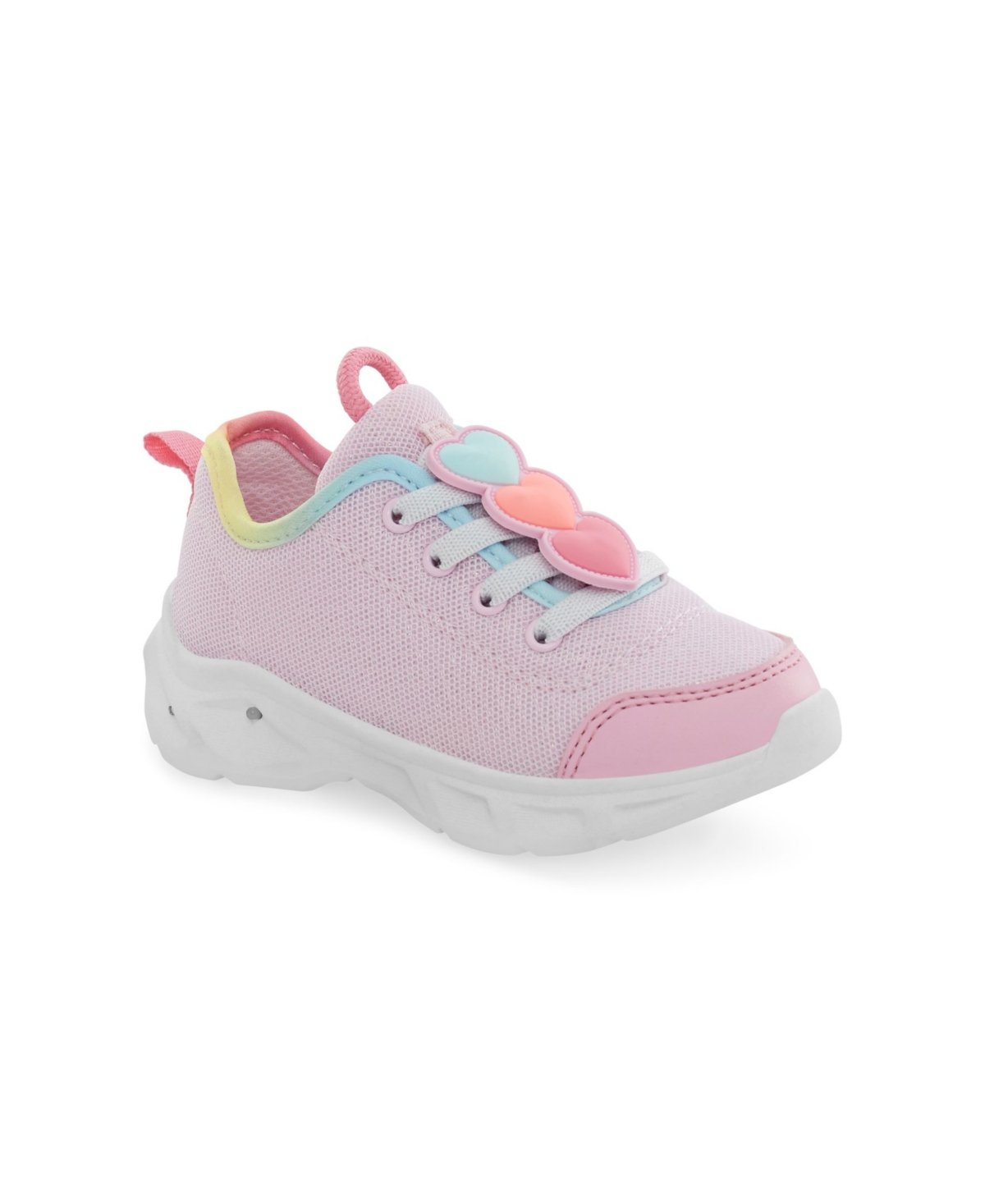 Carter's Toddler Girls Hailey Lighted Athletic Sneaker In Pink