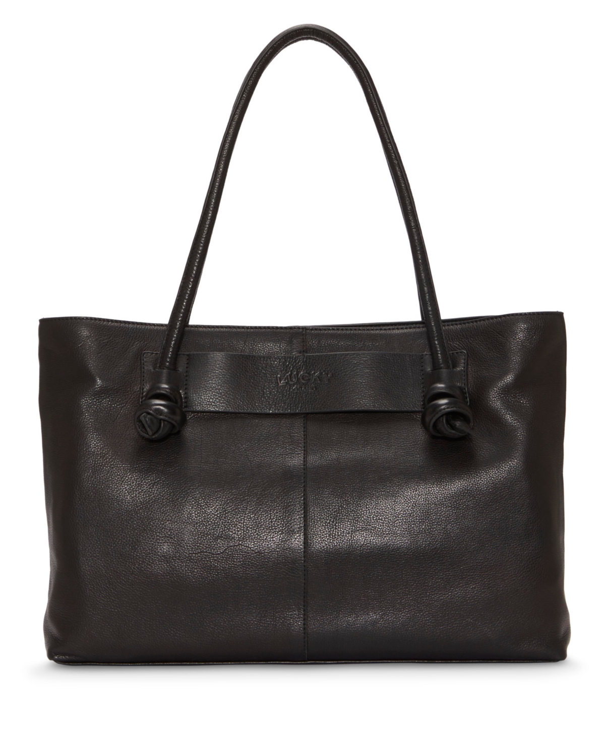 Lucky Brand Women's Juli Leather Tote Handbag In Black