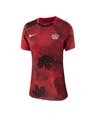 Women's Red Canada Women's National Team 2023 Home Replica Jersey