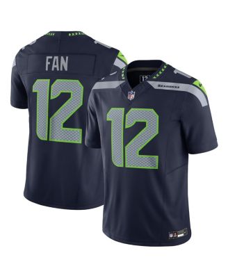 Men's Nike 12th Fan White Seattle Seahawks Vapor F.U.S.E. Limited Jersey