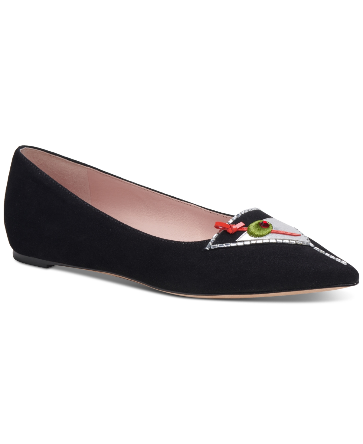 KATE SPADE WOMEN'S MAKE IT A DOUBLE POINTED-TOE SLIP-ON FLATS