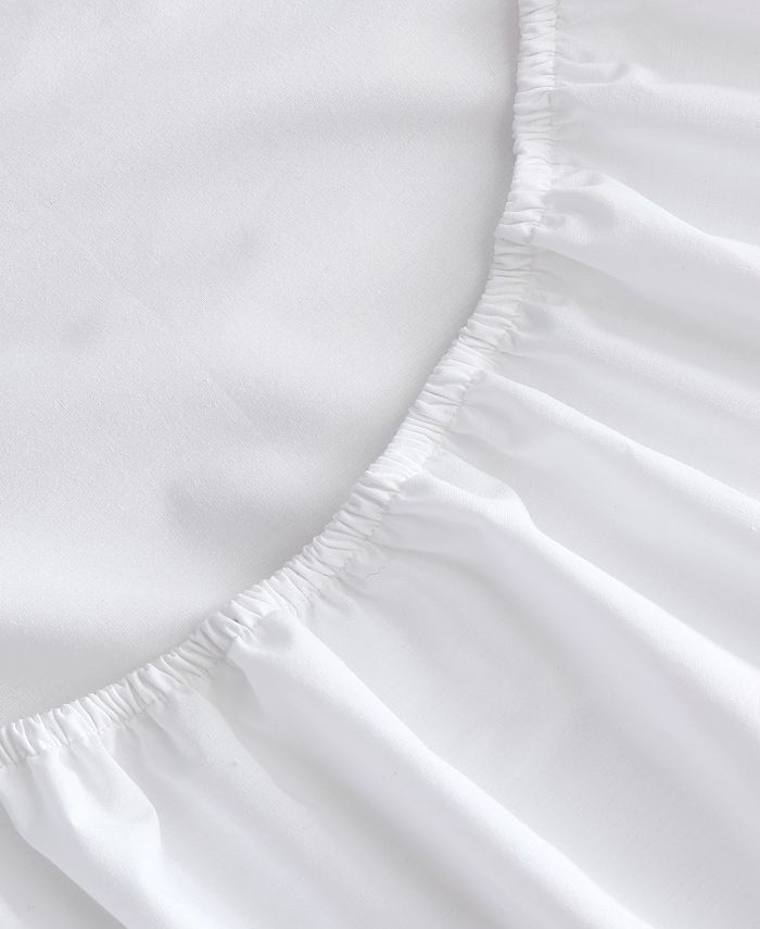 Nautica Solid T200 Cotton Percale Fitted Sheets Macy's