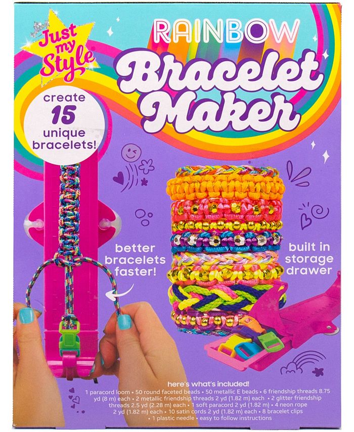 Just My Style Rainbow Bracelet Maker Playset - Macy's
