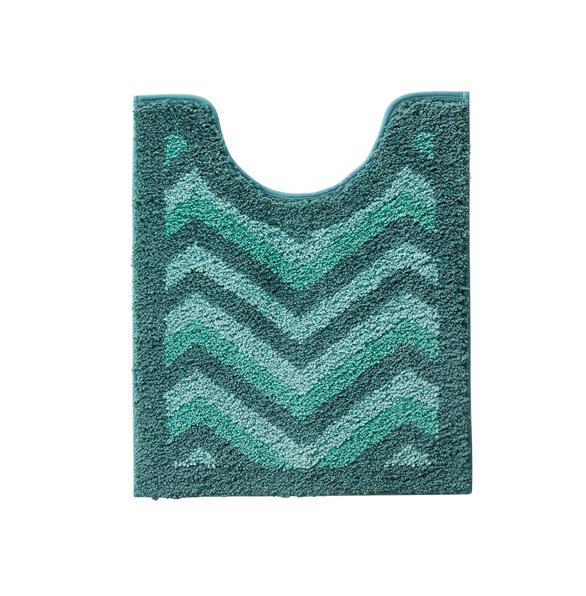 Ultra Soft Non Slip Shaggy Bath Rug - Chevron Design - Counter 20