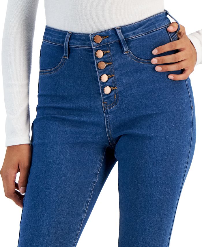 Dollhouse Juniors' High Rise Curvy Skinny Jeans Macy's