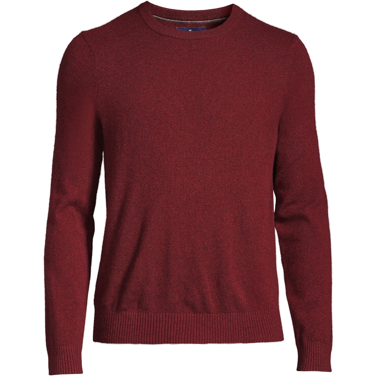 Lands End Men s Fine Gauge Cashmere Crewneck Sweater Smart Closet