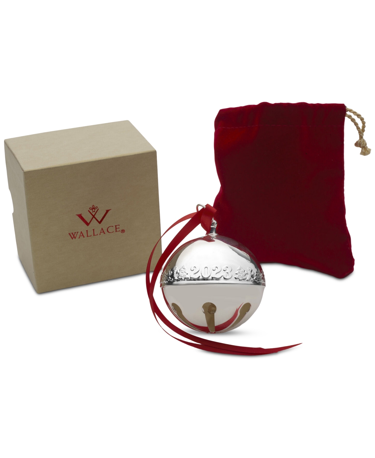 Shop Wallace 2023 Silver-plated Sleigh Bell, 53rd Edition