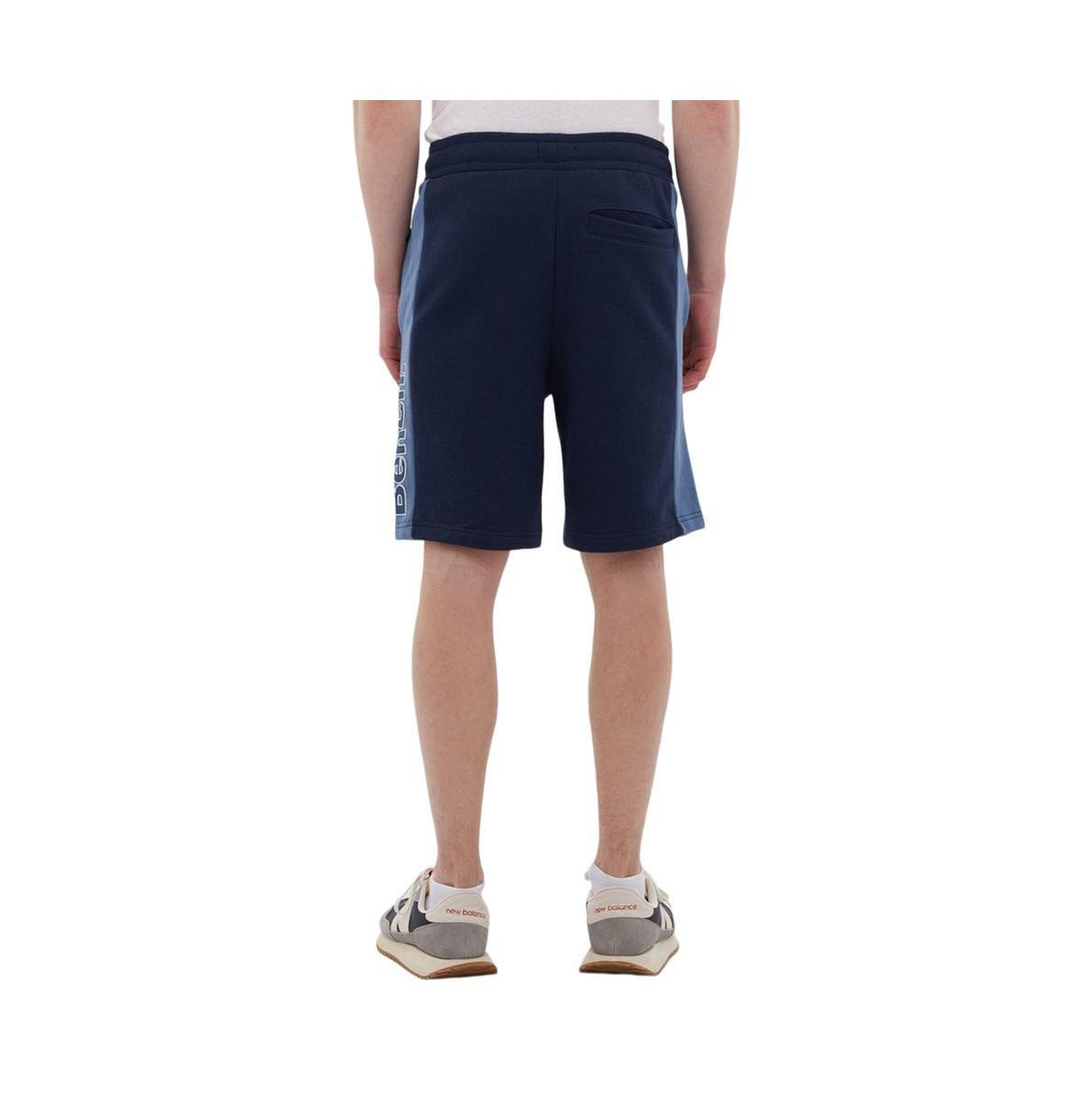 Mens Elba Fleece Shorts -/ denim